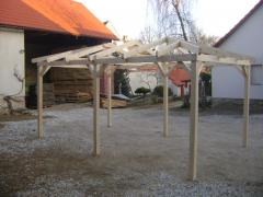 Obrázek: PERGOLA 3 x 6 m VALBOVÁ STŘECHA