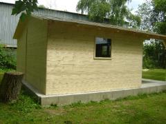 Obrázek: Zahradní domek RUDA 6 x 4 m + PŘÍSTŘEŠEK 2 m