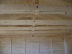 Obrázek: Zahradní domek PETR  4 x 4 m + přístřešek 1,5 m
