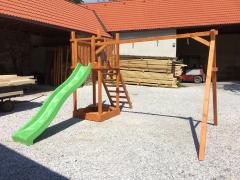 Obrázek: Houpačka se skluzavkou EMA