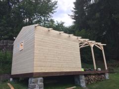 Obrázek: Zahradní domek STANDA 3 x 6 m s pergolou