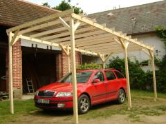 Obrázek: Pergola 3 x 5 m SE SKLONEM DOZADU