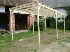 Obrázek: Pergola 3 x 5 m SE SKLONEM DOZADU