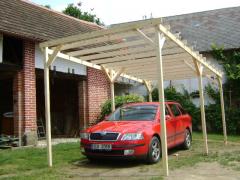 Obrázek: Pergola 3 x 5 m SE SKLONEM DOZADU