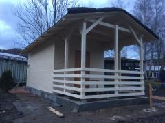 Obrázek: Zahradní domek MATĚJ 3 x 5 m + přístřešek 2,5 m