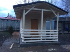 Obrázek: Zahradní domek MATĚJ 3 x 5 m + přístřešek 2,5 m