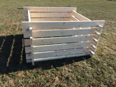 Obrázek: KOMPOSTÉR 2 x 2 m, síla fošen 3,5 cm