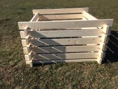 Obrázek: KOMPOSTÉR 2 x 2 m, síla fošen 3,5 cm