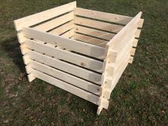 Obrázek: KOMPOSTÉR 1 X 1m síla prken 2 cm