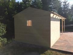 Obrázek: Zahradní domek LUKÁŠ 3 x 7 m s pergolou