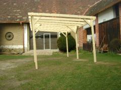Obrázek: Pergola 3 x 6 m se sklonem hranol 7,5 x 7,5 cm