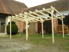 Obrázek: Pergola 3 x 5 m se sklonem