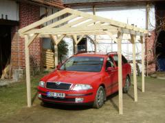 Obrázek: Pergola 3 x 4 m se sedlovou střechou