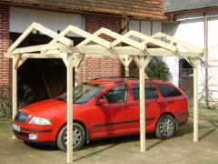 Obrázek: Pergola 3 x 5 m se sedlovou střechou