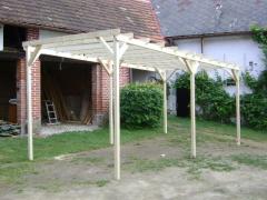 Obrázek: Pergola 3 x 4 m se sklonem dozadu