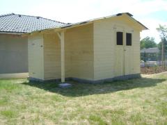Obrázek: Zahradní domek TOM 2,5 x 3 m + přístřešek 1,2 m