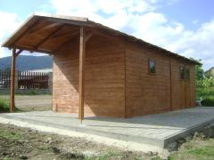 Obrázek: Zahradní domek JIRKA 3 x 6 m + přístřešek 1,5 m