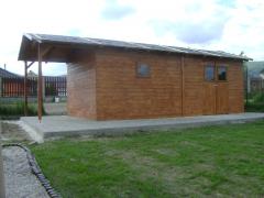 Obrázek: Zahradní domek JIRKA 3 x 6 m + přístřešek 1,5 m