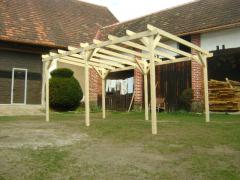 Obrázek: PERGOLA 4 x 5 m SE SKLONEM