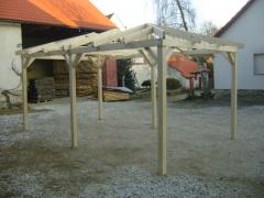 Obrázek: PERGOLA 3 x 4 m VALBOVÁ STŘECHA